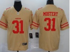 San Francisco 49ers #31 Raheem Mostert Yellow Inverted Legend Limited Jersey