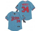 Nike Minnesota Twins #34 Kirby Puckett Blue Flexbase Jersey