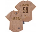 Nike San Diego Padres #59 Chris Paddack Grey Flexbase Jersey