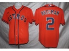 Nike Houston Astros #2 Alex Bregman Orange Cool Base Jersey