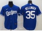 Nike Los Angeles Dodgers #35 Cody Bellinger Blue Cool Base Jersey