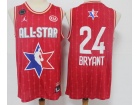 2020 All Star Los Angeles Lakers #24 Kobe Bryant Red Jersey