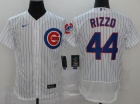 Nike Nike Chicago Cubs #44 Anthony Rizzo White Flexbase Jersey