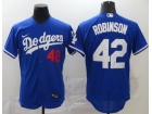 Nike Los Angeles Dodgers 42 Jackie Robinson Blue Flexbase Jersey