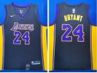 Nike Los Angeles Lakers #24 Kobe Bryant Black Jersey