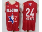 2020 All Star Boston Celtics #24 Kemba Walker Red Jersey