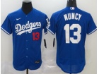 Nike Los Angeles Dodgers#13 Max Muncy Blue Flexbase Jersey