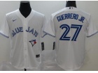 Nike Toronto Blue Jays #27 Vladimir Guerrero JR White Cool Base Jersey