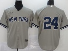 Nike New York Yankees #24 Gary Sanchez Cool Base Jersey Grey 