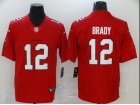 Tampa Bay Buccaneers #12 Tom Brady All Red Vapor Untouchable Limited Football Jersey