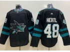 Adidas San Jose Sharks #48 Thomas Hertl Black Hockey Jersey