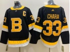 Adidas Boston Bruins #33 Zdeno Chara Black 3rd Hockey Jersey