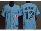 Nike Toronto Blue Jays #12 Roberto Aloma Light Blue Flexbase Jersey