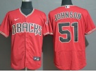 Nike Arizona Diamondbacks #51 Randy Johnson Red Flexbase Jersey