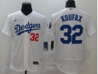 Nike Los Angeles Dodgers #32 Sandy Koufax White Flexbase Jersey