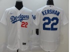 Nike Los Angeles Dodgers #22 Clayton Kershaw White Flexbase Jersey