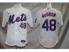 Nike New York Mets #48 Jacob deGrom White Flexbase Jersey