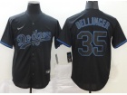 Nike Los Angeles Dodgers #35 Cody Bellinger Black Cool Base Jersey