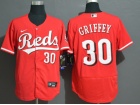 Nike Cincinnati Reds #30 Ken Griffey Jr Red Flexbase Jersey