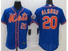 Nike New York Mets #20 Pete Alonso Blue Flexbase Jersey