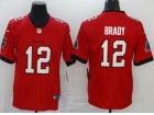 Tampa Bay Buccaneers #12 Tom Brady Red New Style Vapor Untouchable Limited Football Jersey