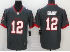 Tampa Bay Buccaneers #12 Tom Brady Grey New Style Vapor Untouchable Limited Football Jersey