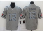 Tampa Bay Buccaneers #12 Tom Brady Gridiron Gray Vapor Untouchable Limited Football Jersey