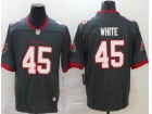 Tampa Bay Buccaneers #45 Devin White All Grey Vapor Untouchable Limited Football Jersey