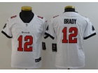 Youth Tampa Bay Buccaneers #12 Tom Brady White Vapor Untouchable Limited Football Jersey