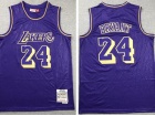 Los Angeles Lakers #24 Kobe Bryant Purple Mouse Year Jersey