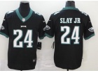 Philadelphia Eagles #24 Slay Jr Black Vapor Limited Jersey