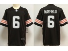 Cleveland Browns #6 Baker Mayfield Brown New Style VaporLimited Jersey