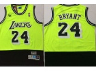 Los Angeles Lakers #24 Kobe Bryant Green Black Throwback Jersey