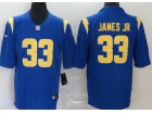 Los Angeles Chargers #33 Derwin James Jr Baby Blue Color Rush Limited Jersey