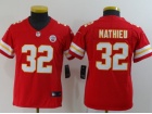 Youth Kansas City Chiefs #32 Tyrann Mathieu Red Vapor Limited Jersey