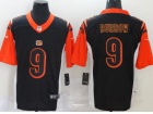 Cincinnati Bengals #9 Joe Burrow Black Invert Limited Jersey