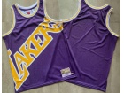 Los Angeles Lakers Purple Mitchell&Ness Big Face Jersey