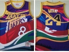 Los Angeles Lakers #24 Kobe Bryant Special Teams Mixed Jersey