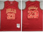 Chicago Bulls #23 Michael Jordan Red Mouse Year Throwabck Jersey