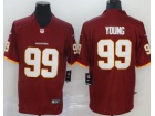 Washington Redskins #99 Chase Young Red Vapor Limited Jersey