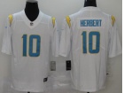 Los Angeles Chargers #10 Justin Herbert White Vapor Untouchable Limited Jersey