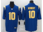 Los Angeles Chargers #10 Justin Herbert Baby Blue Color Rush Limited Jersey