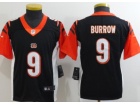 Youth Cincinnati Bengals #9 Joe Burrow Black Vapor Limited Jersey