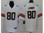 Cleveland Browns #80 Jarvis Landry White New Style VaporLimited Jersey