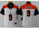 Youth Cincinnati Bengals #9 Joe Burrow White Vapor Limited Jersey