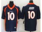 Denver Broncos #10 Jerry Jeudy Blue Vapor Untouchable Limited Jersey