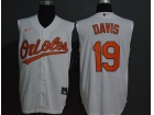 Nike Baltimore Orioles #19 Chris Davis White Vest Jersey