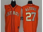 Nike Houston Astros #27 Jose Altuve Orange Program Vest Jersey