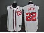 Nike Washington Nationals #22 Juan Soto White Vest Jersey