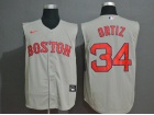 Nike Boston Red Sox #34 David Ortiz Gray Vest Jersey